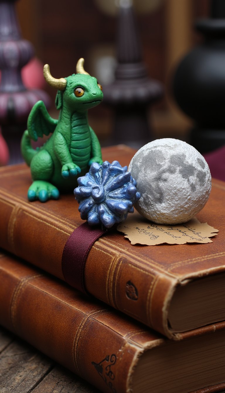 11. Whimsical Bookmark Toppers