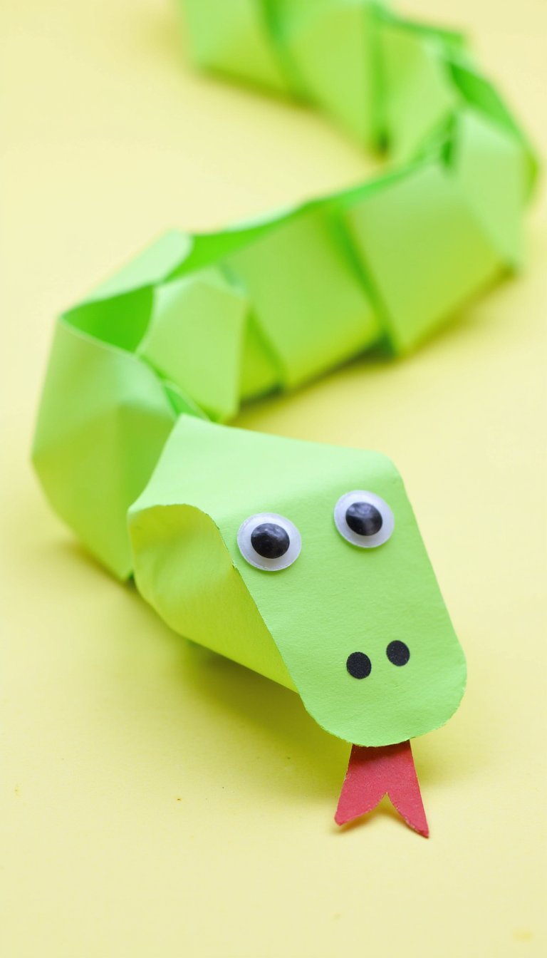 22. Paper Chain Snakes