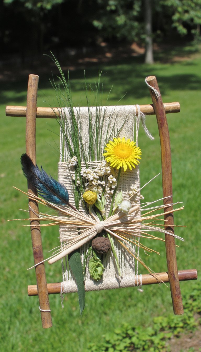 23. Nature Weaving Loom