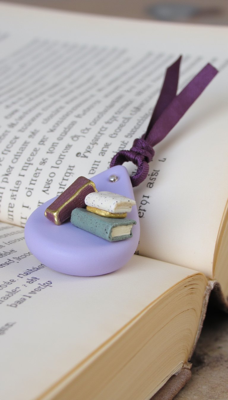 11. Dangling Bookmark Charm