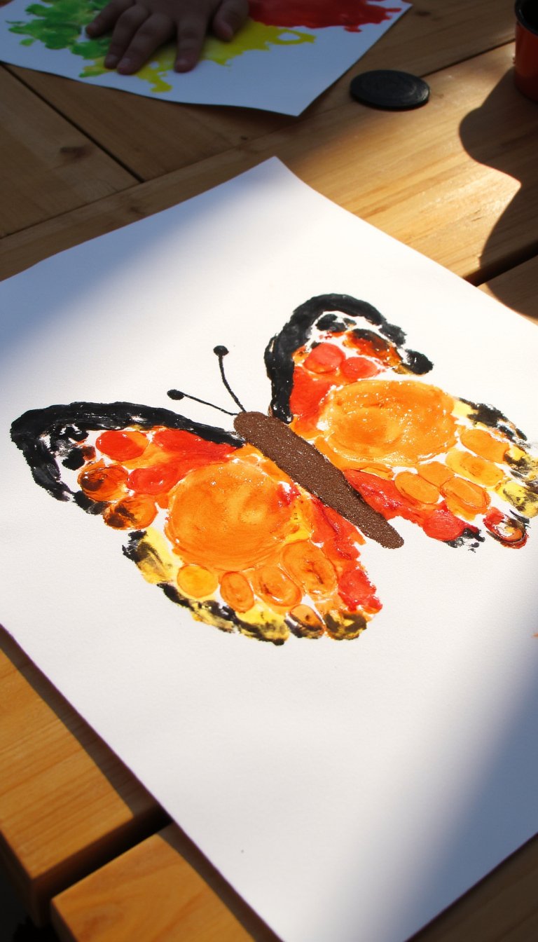 3. Fluttering Butterfly Friends