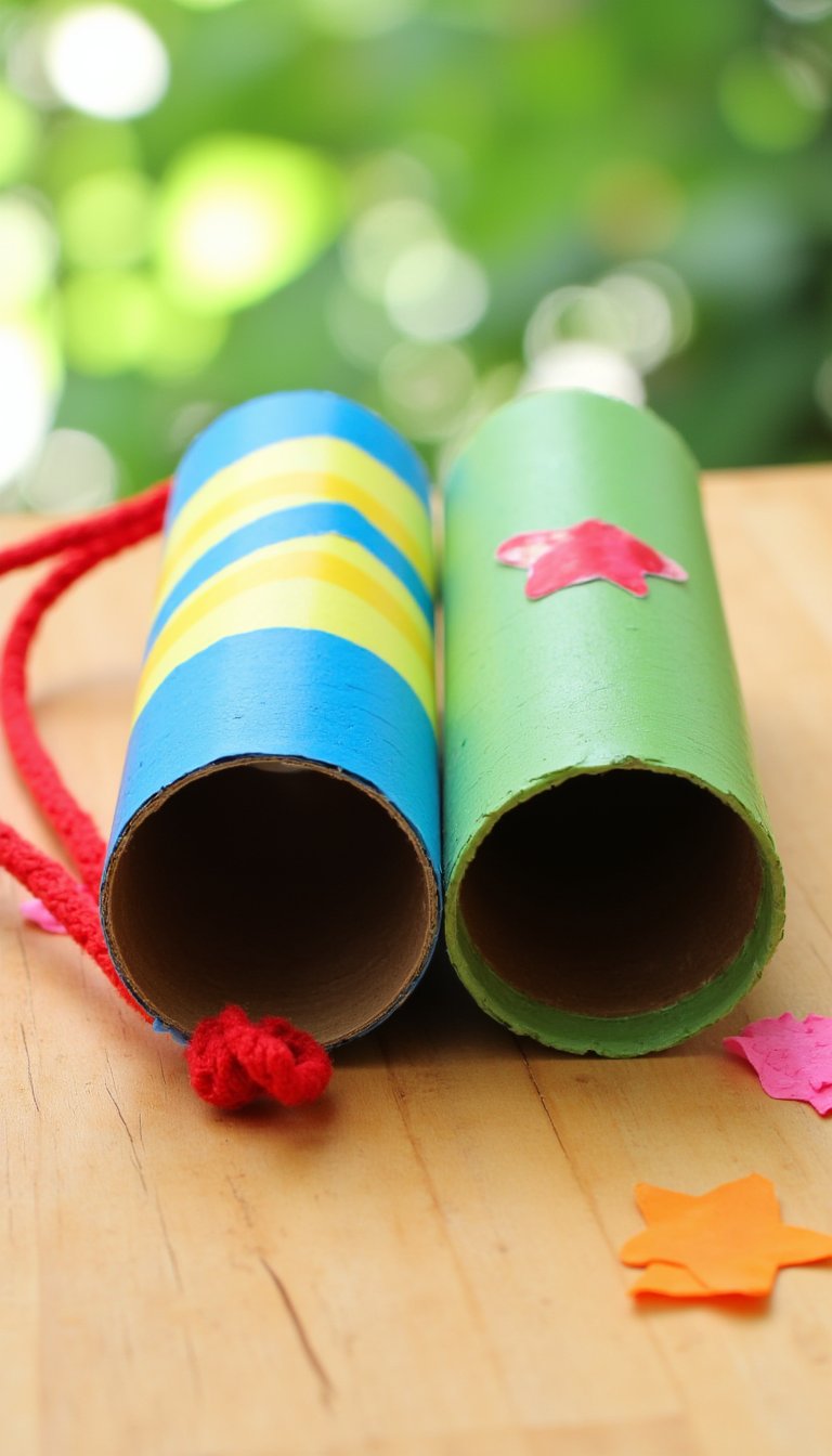 6. Cardboard Tube Binoculars