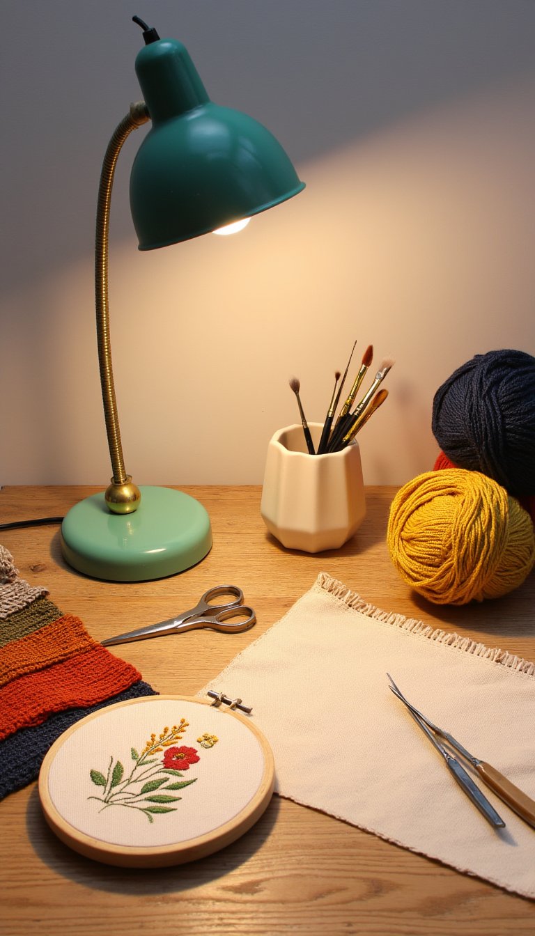 14. Adjustable Desktop Task Lamp