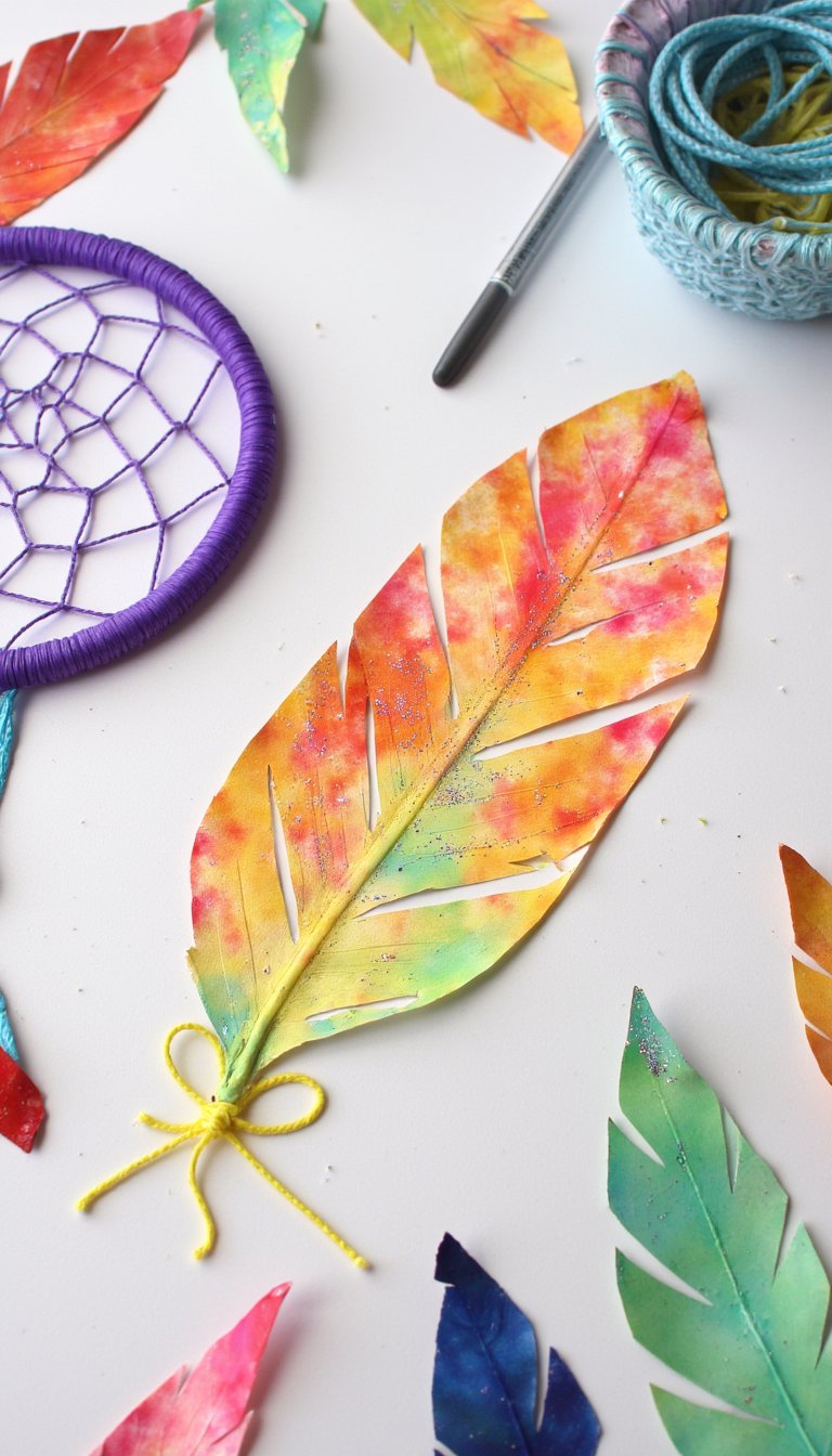 19. Paper Feathers & Dream Catchers