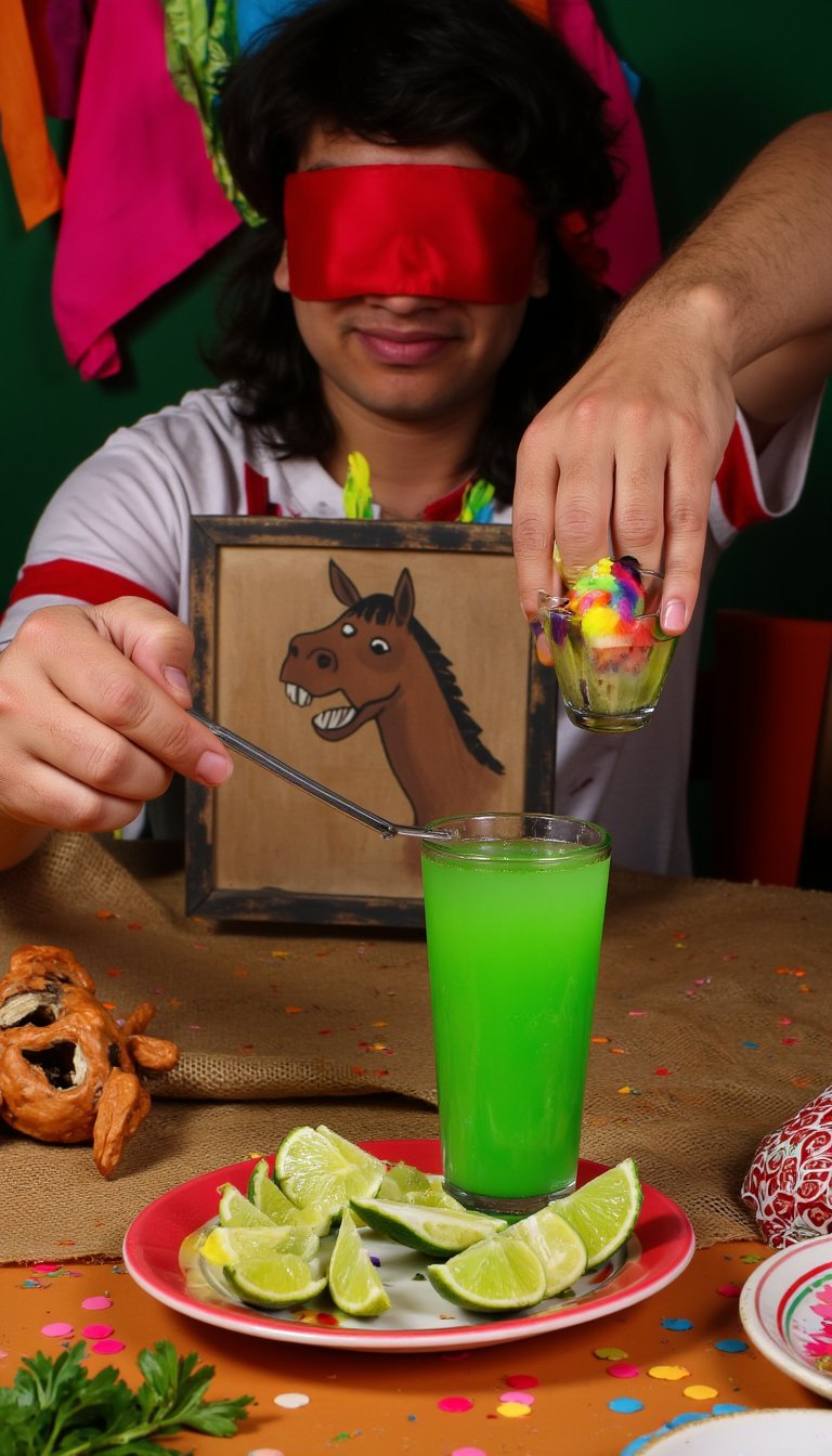 2. Pin the Tail on the Burro (With a Twist)