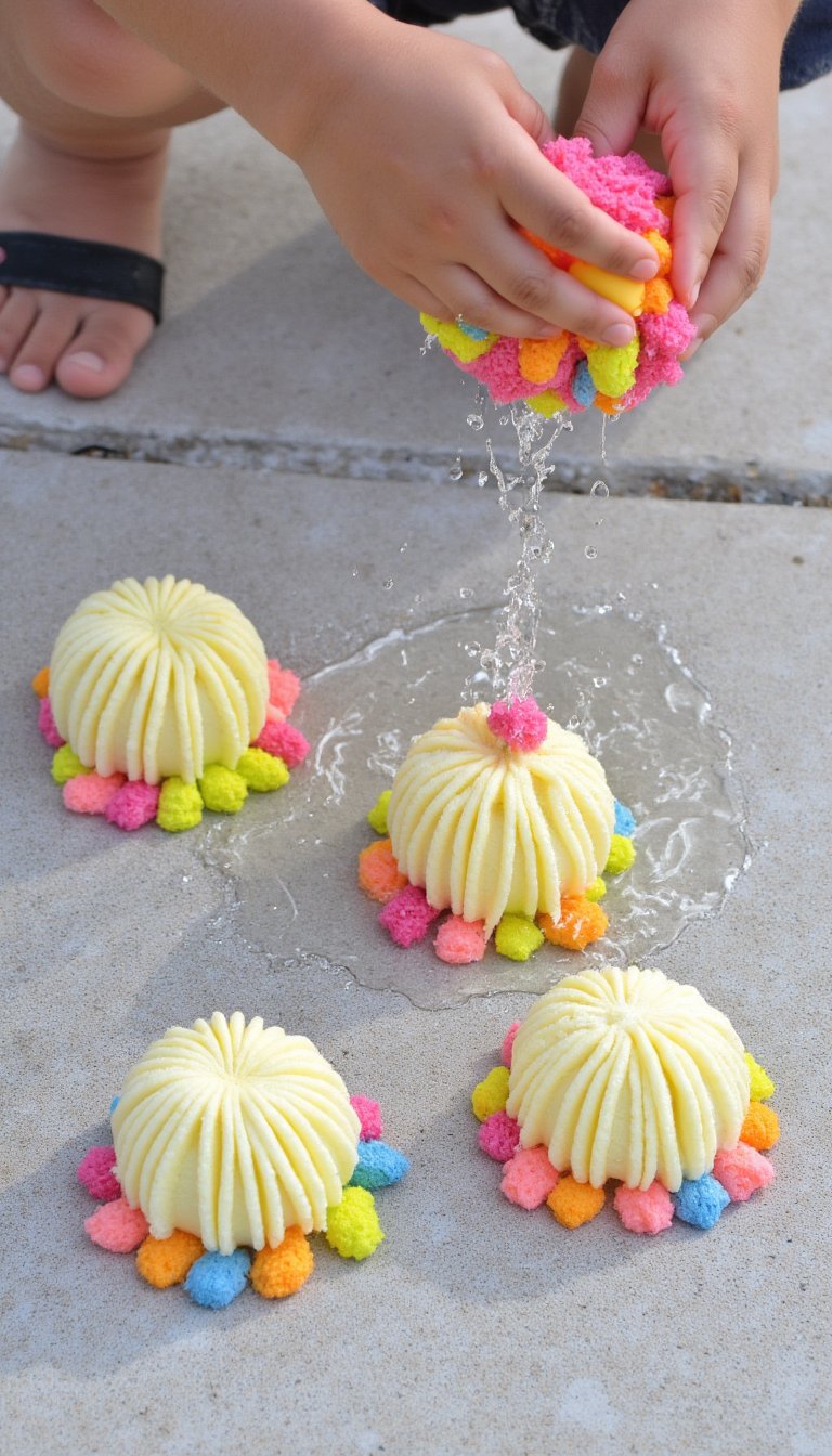 3. DIY Sponge Water Bombs