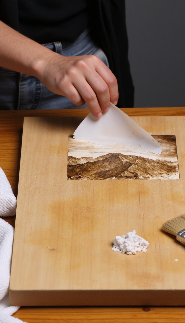 14. Photo Transfer to Wood