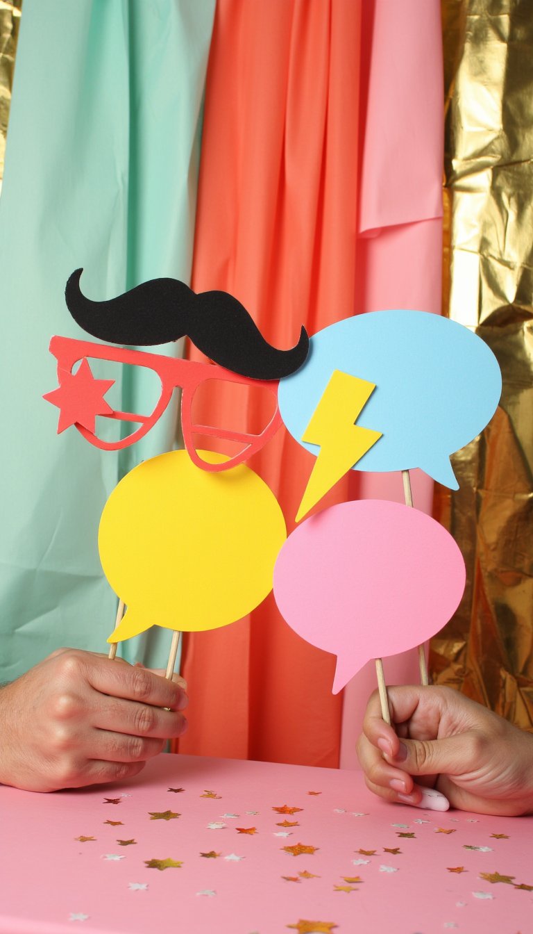 19. DIY Photo Booth Props