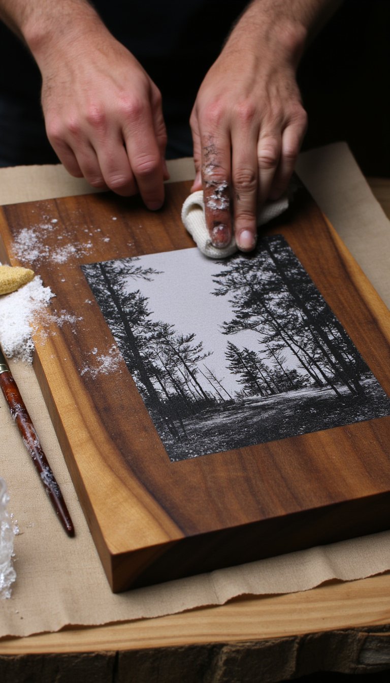 20. Photo Transfer to Wood