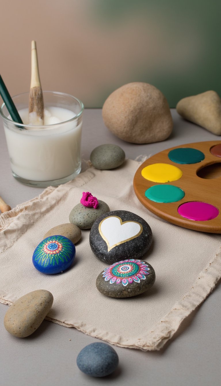 29. DIY Painted Rocks