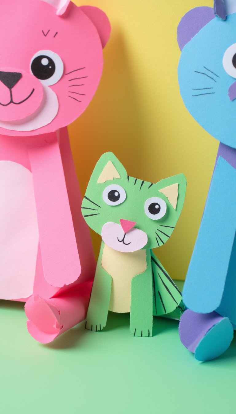 20. Paper Chain Critters