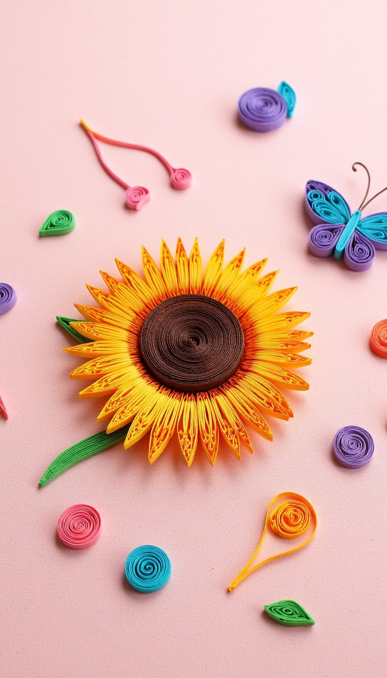 19. Paper Quilling Art