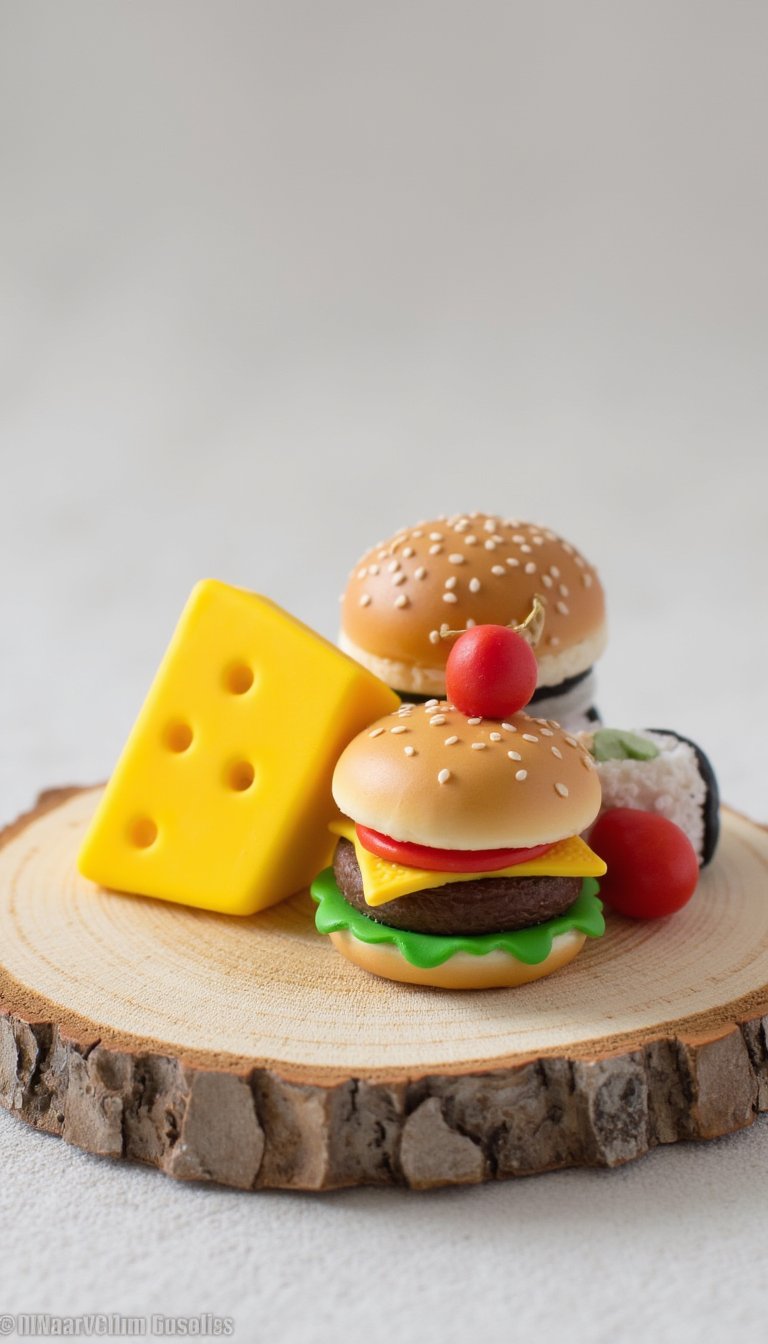 25. Miniature Food Charms