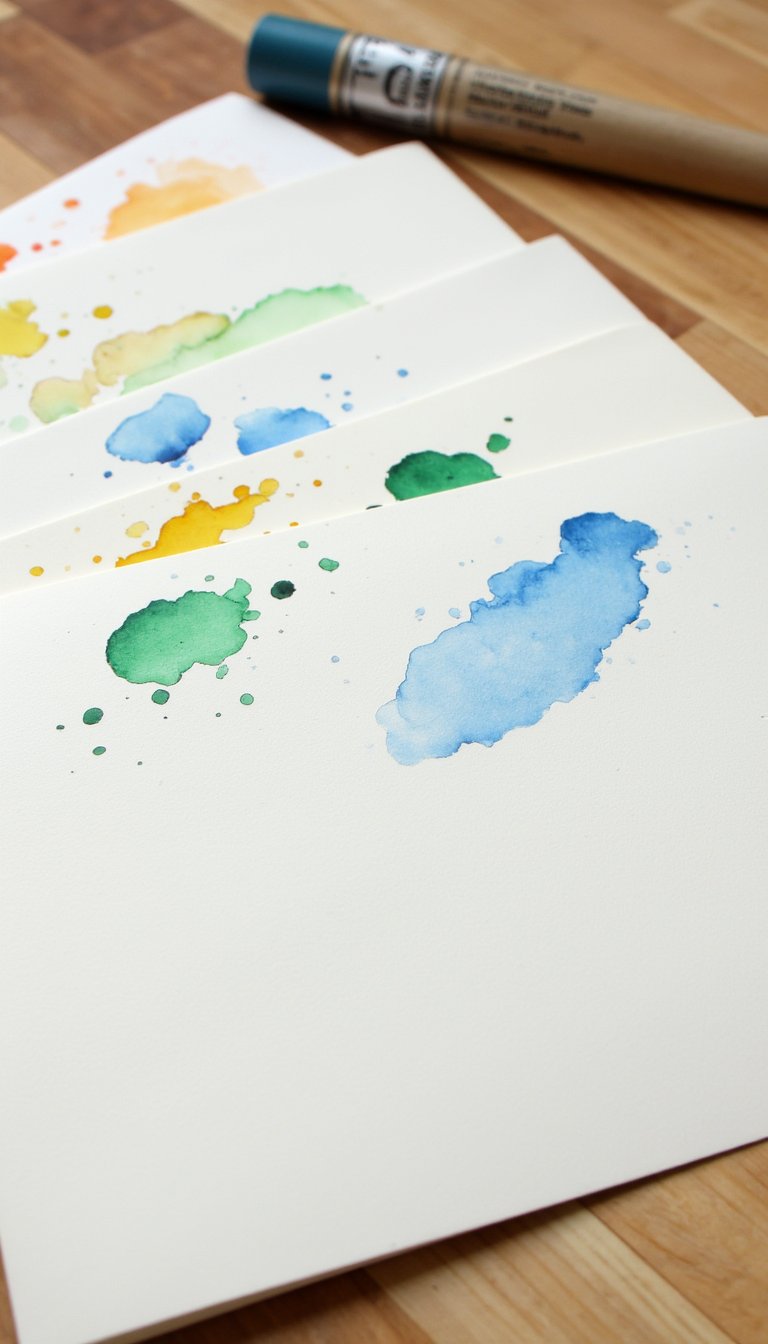 13. Watercolor Greeting Cards