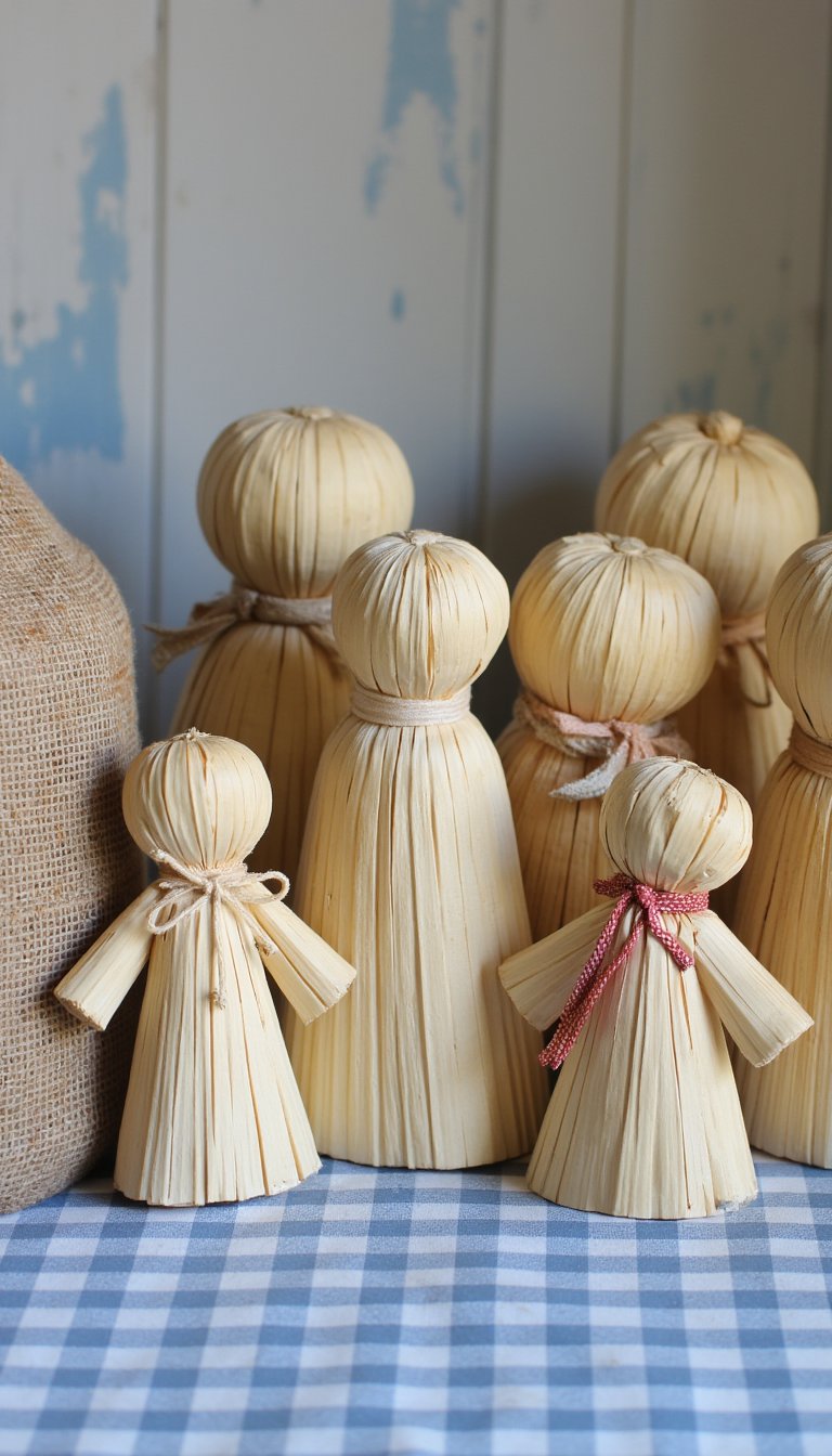 12. Corn Husk Dolls