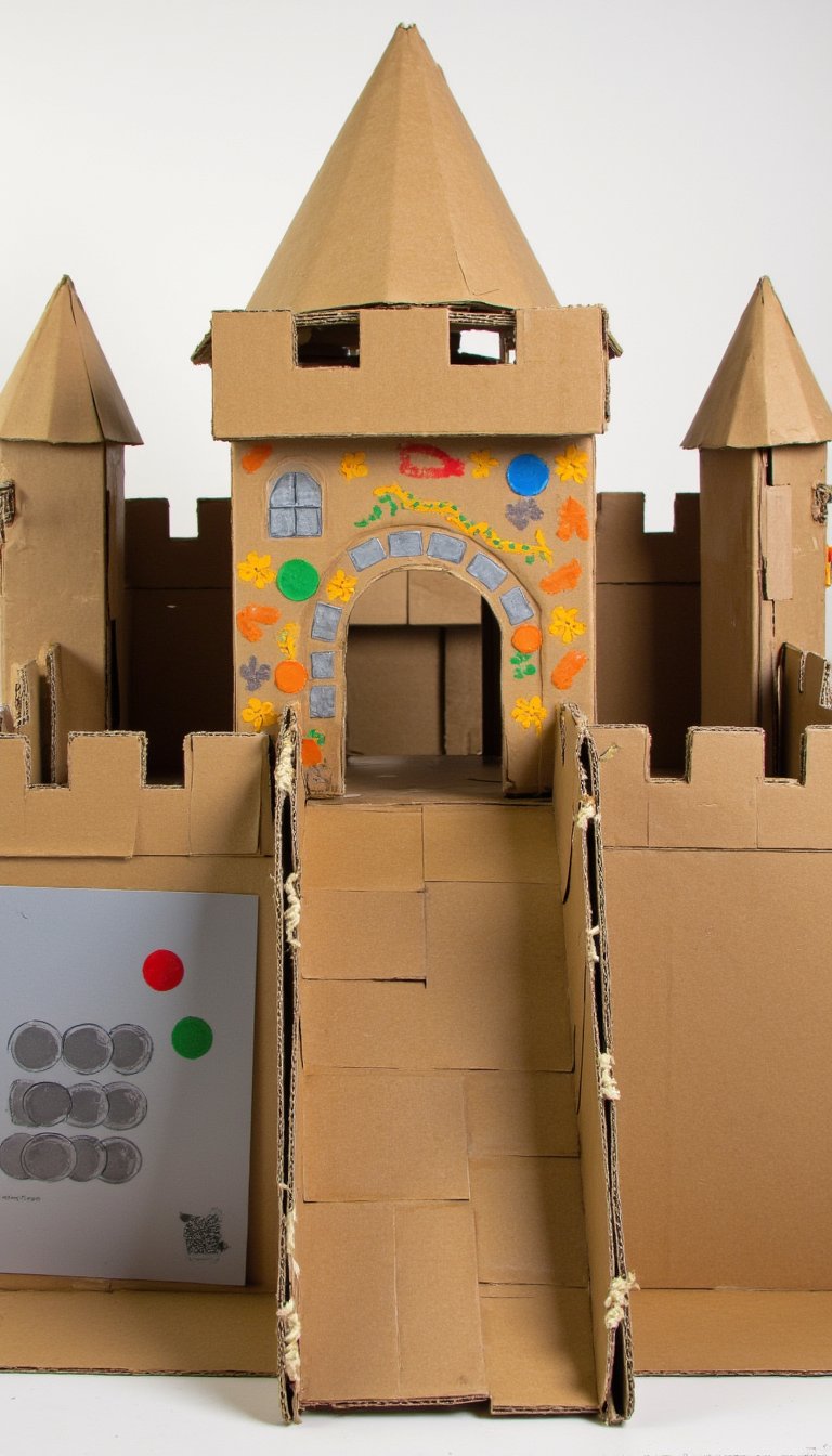 21. Cardboard Castle Fort
