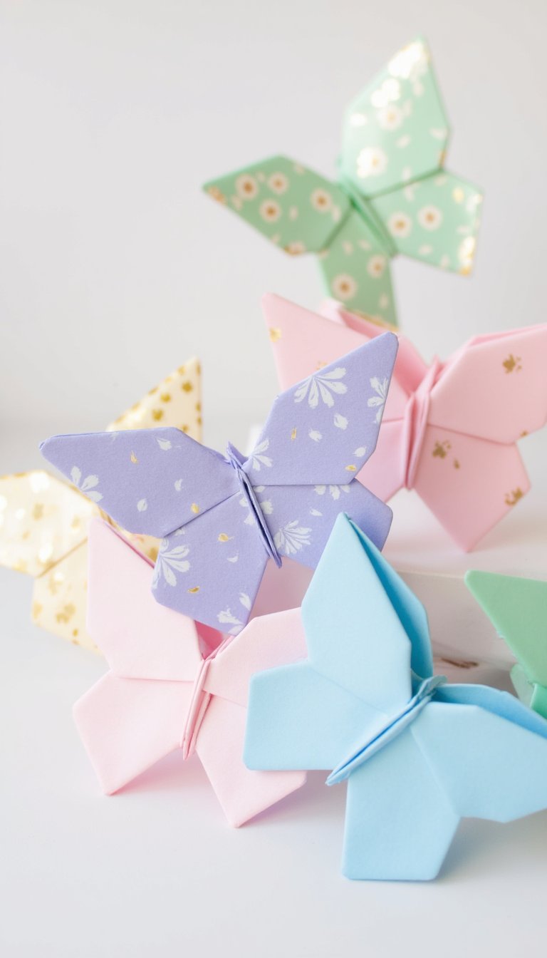 10. Origami Paper Butterflies