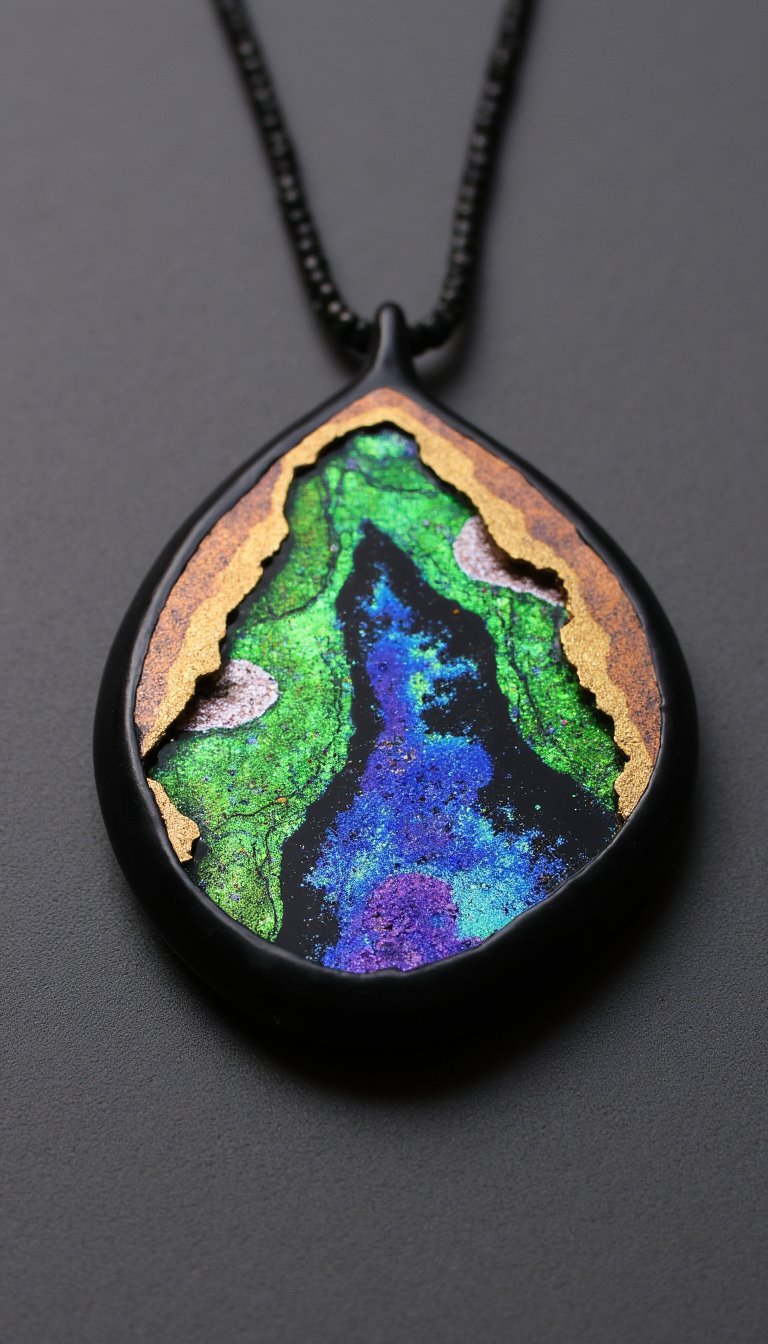 19. "Dichroic" Style Pendant