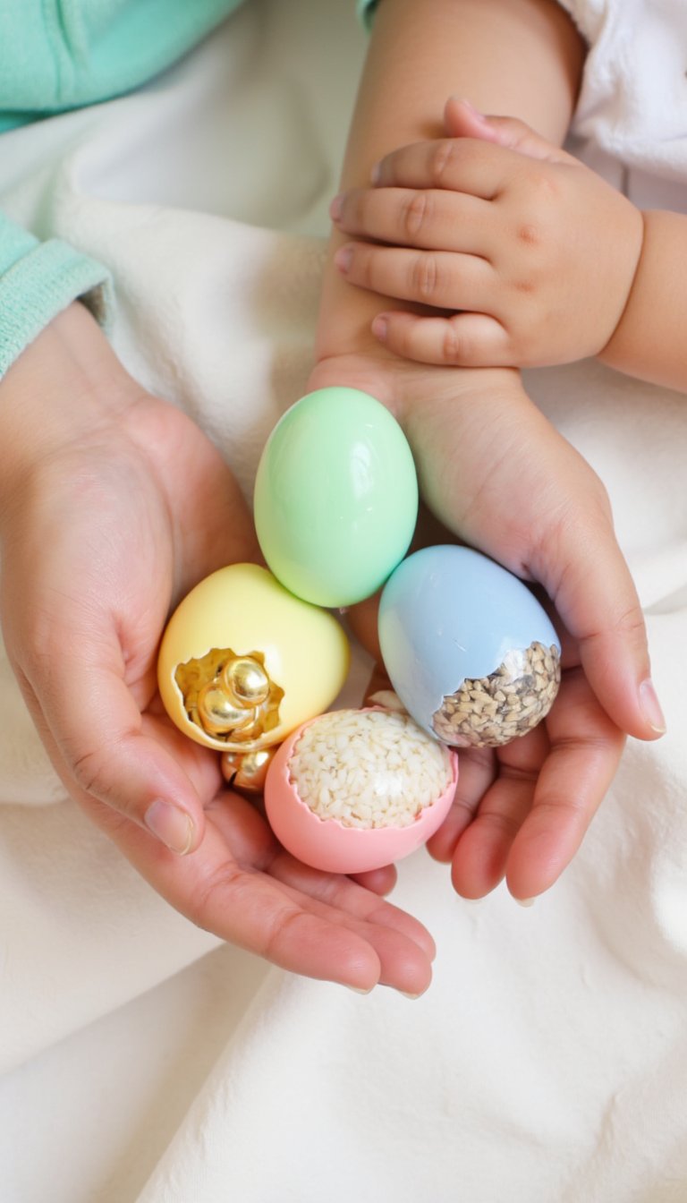 11. Springtime Shaker Eggs