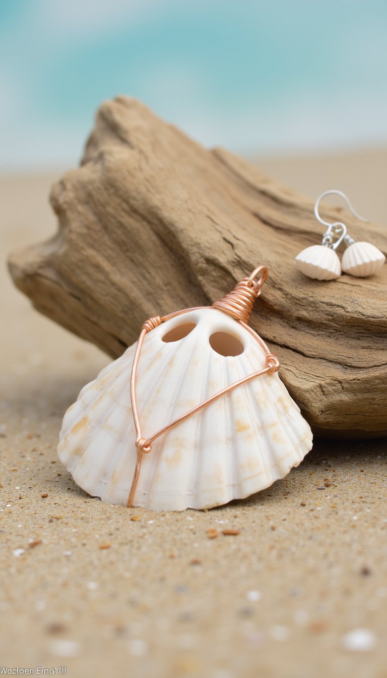16. Beachy Jewelry: Pendants & Earrings