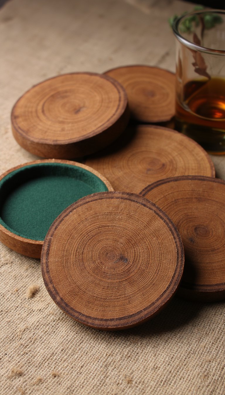9. Natural Coasters