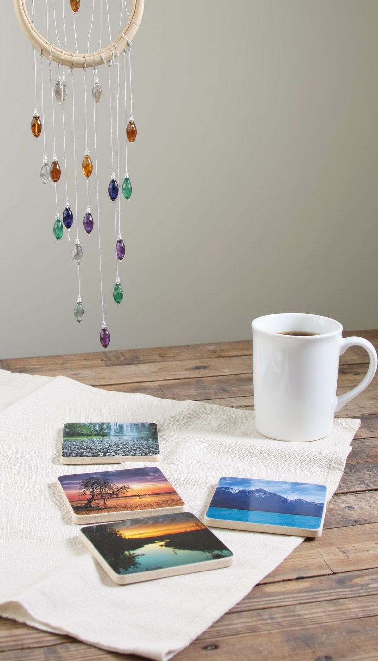 26. Photo Transfer Coasters