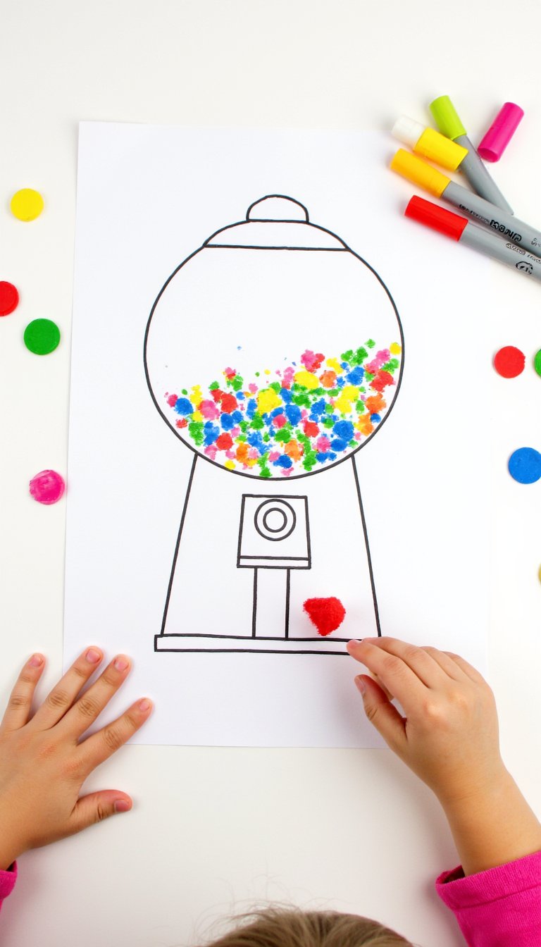 15. Gumball Machine Dot Marker G