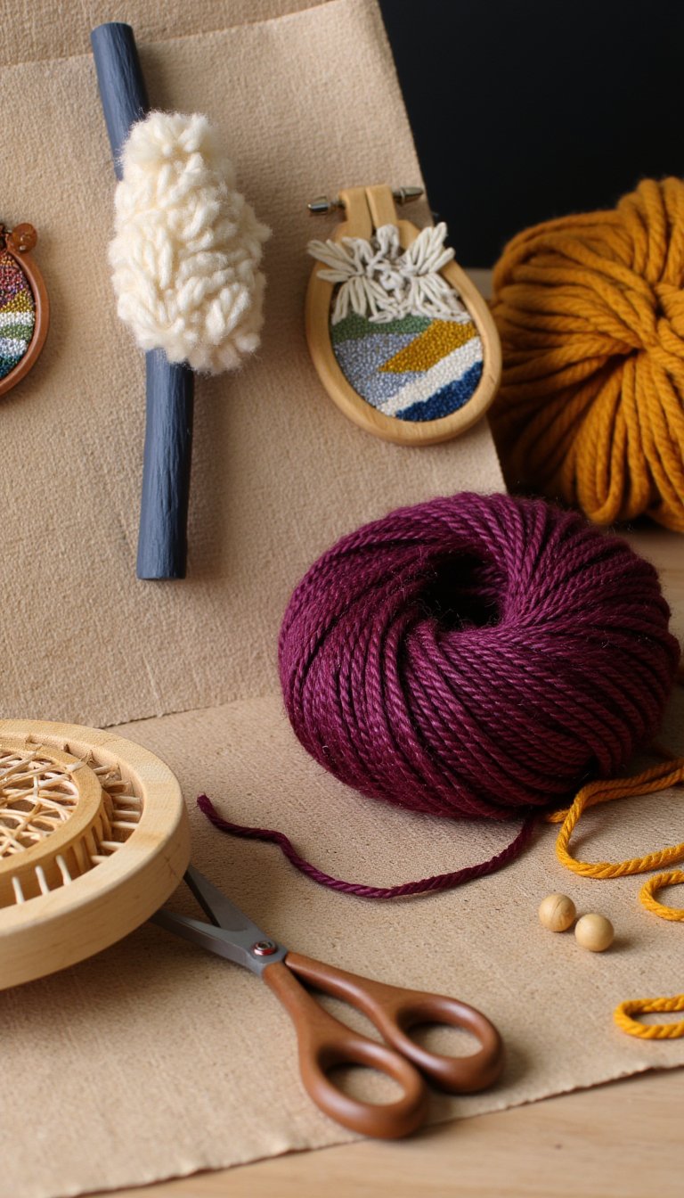 29. Mini Woven Wall Hangings