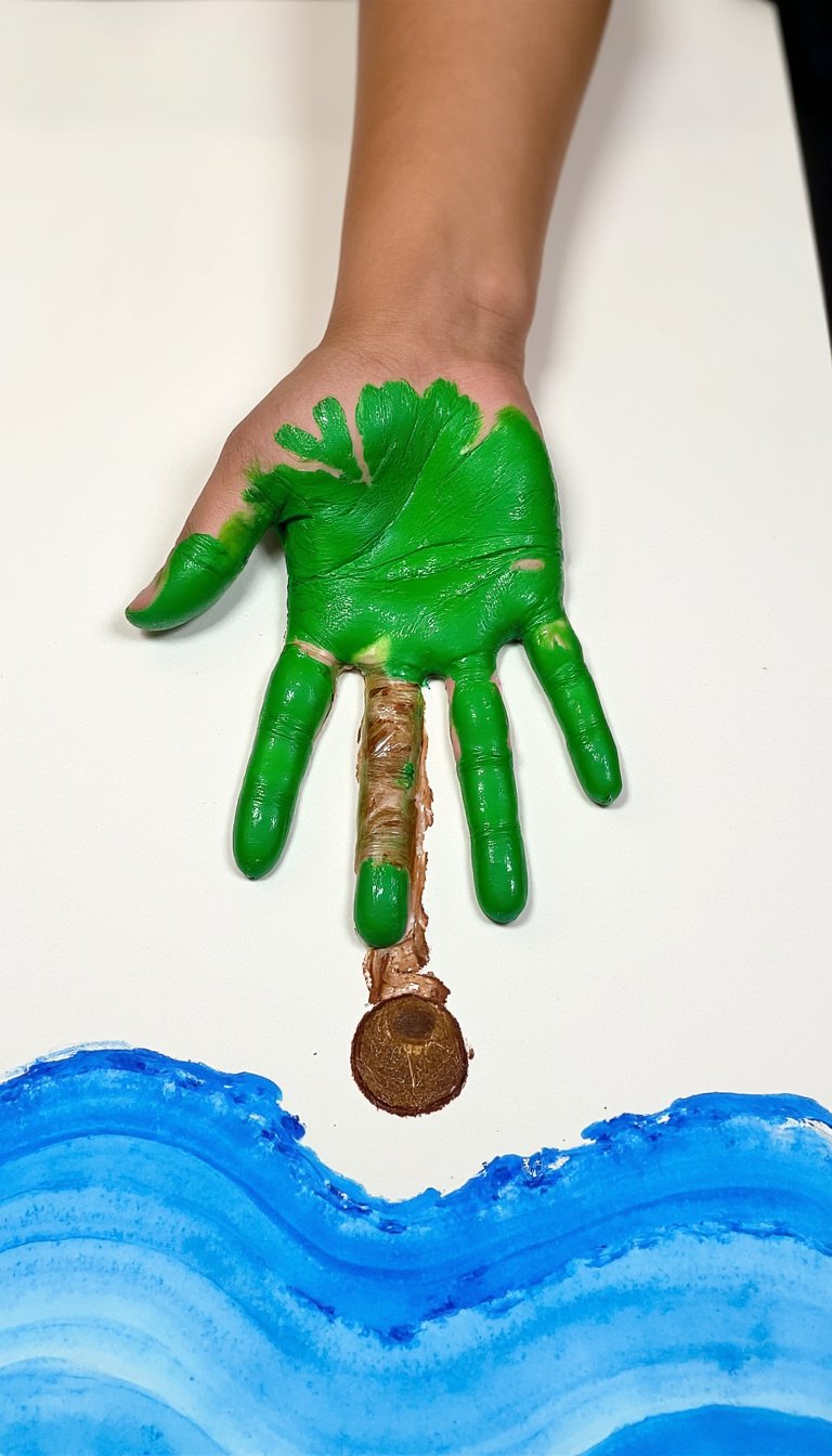 2. Tropical Palm Tree Paradise