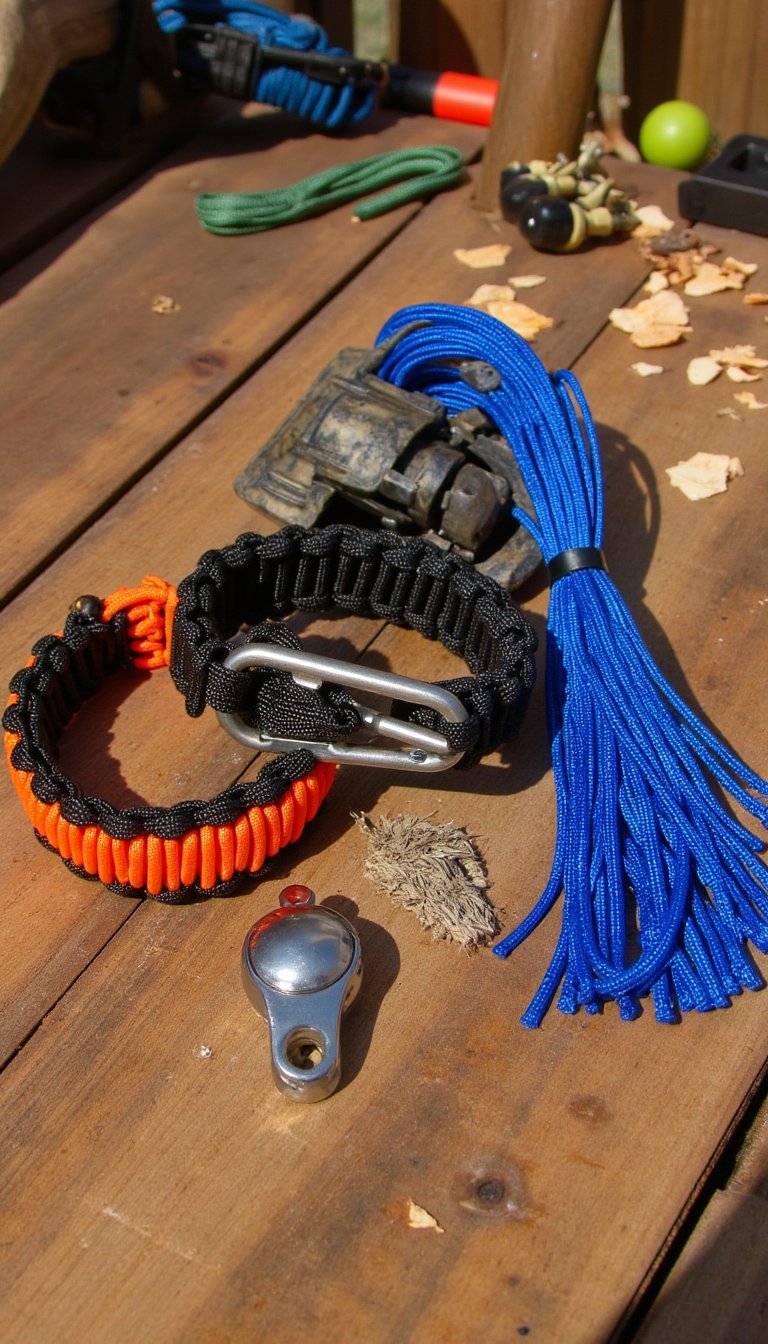 1. Paracord Survival Bracelets