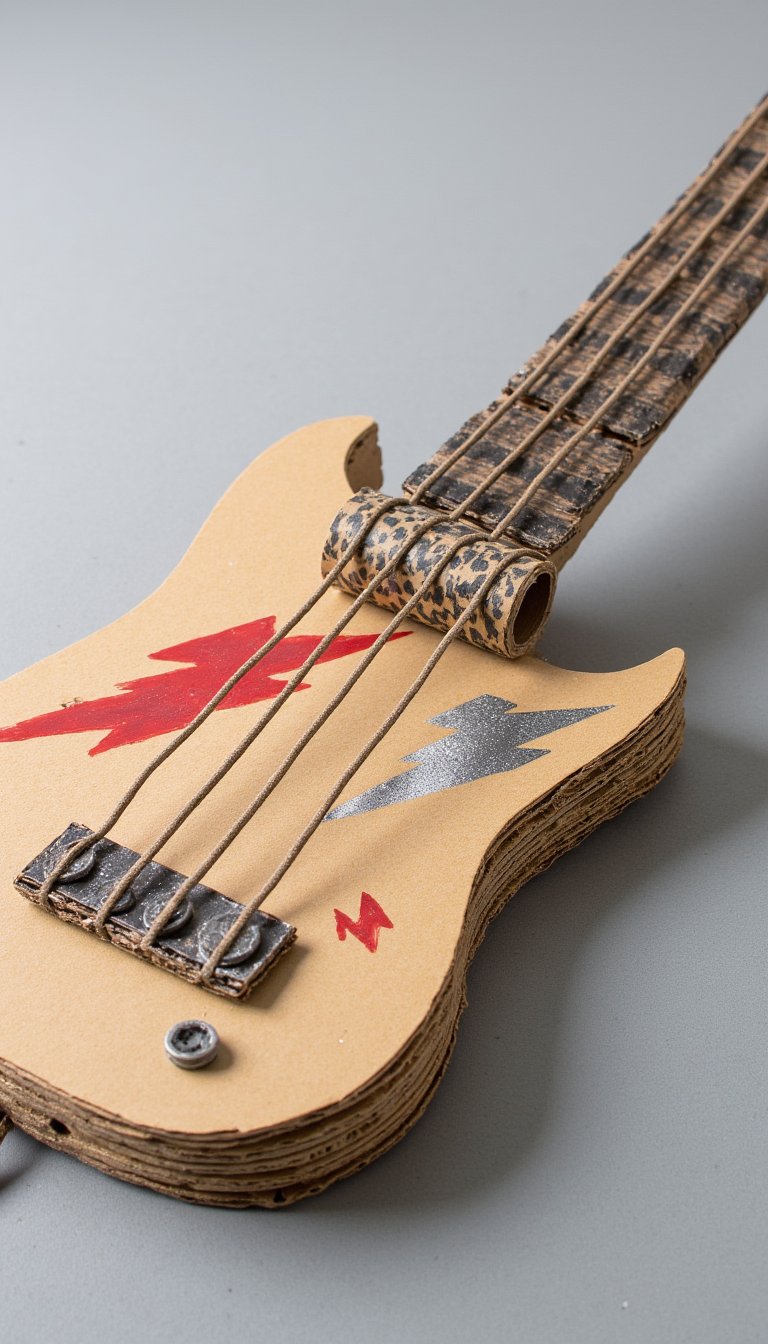 10. Cardboard Guitar