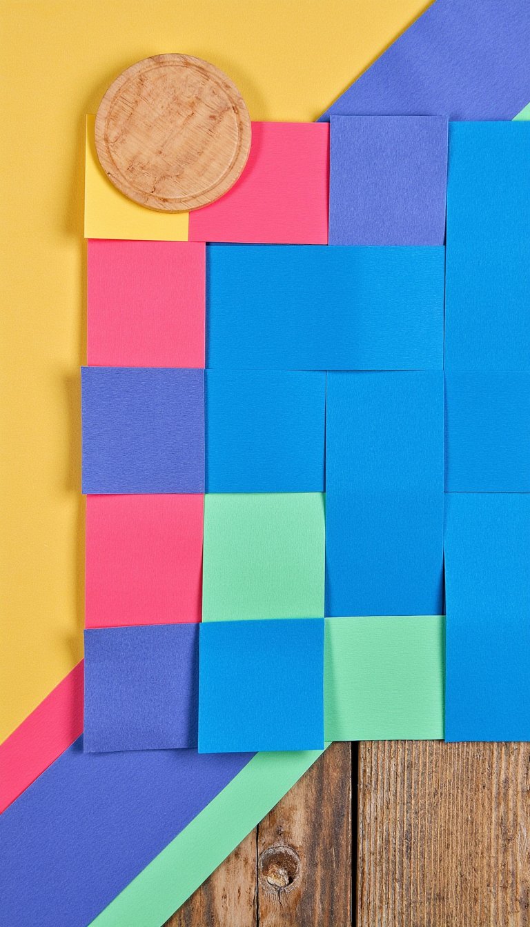 6. Woven Paper Placemats