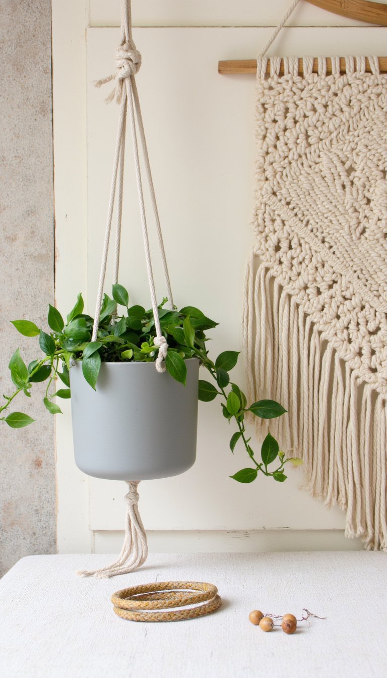 7. Modern Macramé