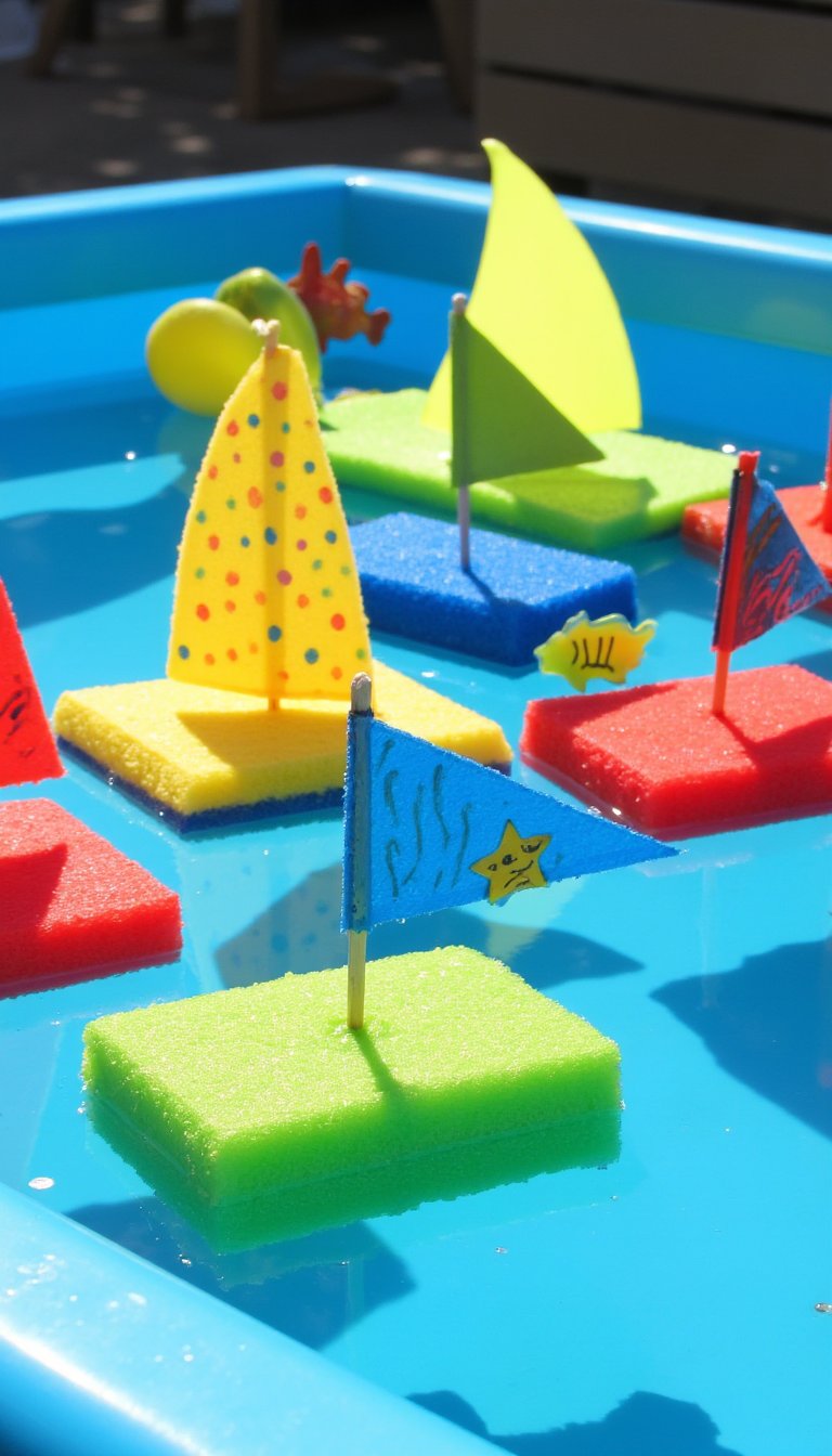 4. Sponge Sailboat Fleet
