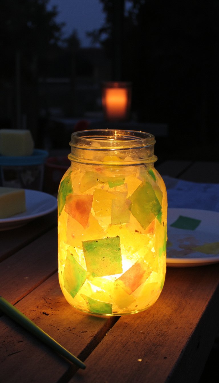 17. Firefly Jar Lanterns
