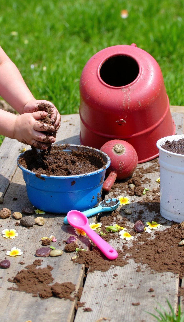 7. Mud Pie Kitchen Fun