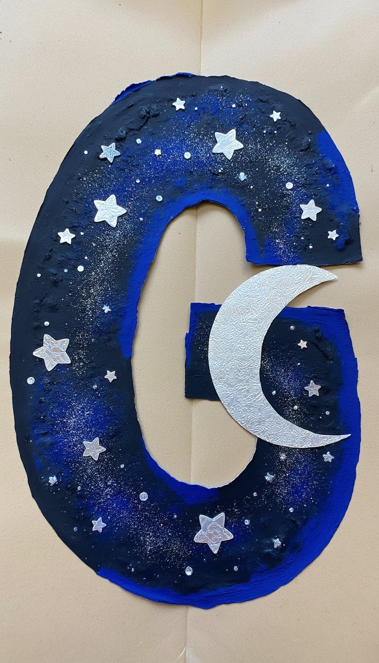 11. Galaxy G with Star Stickers