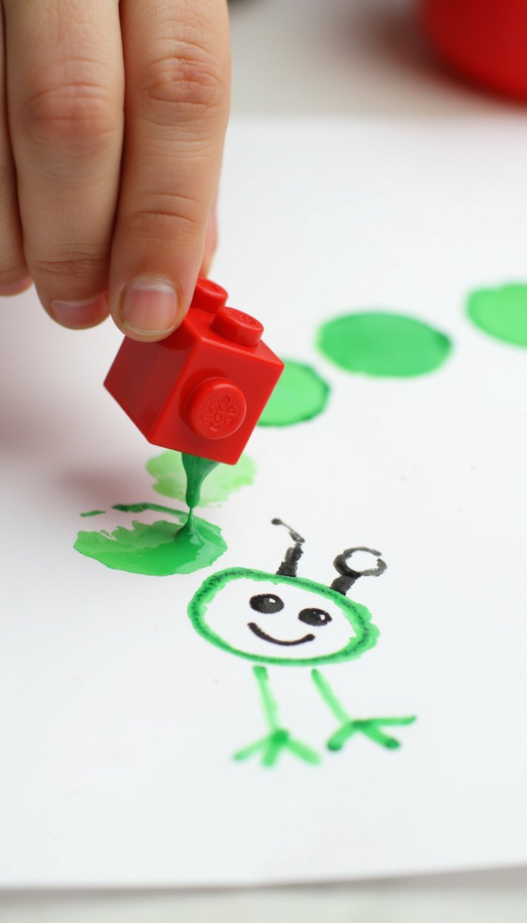 12. LEGO DUPLO Stamp Chain