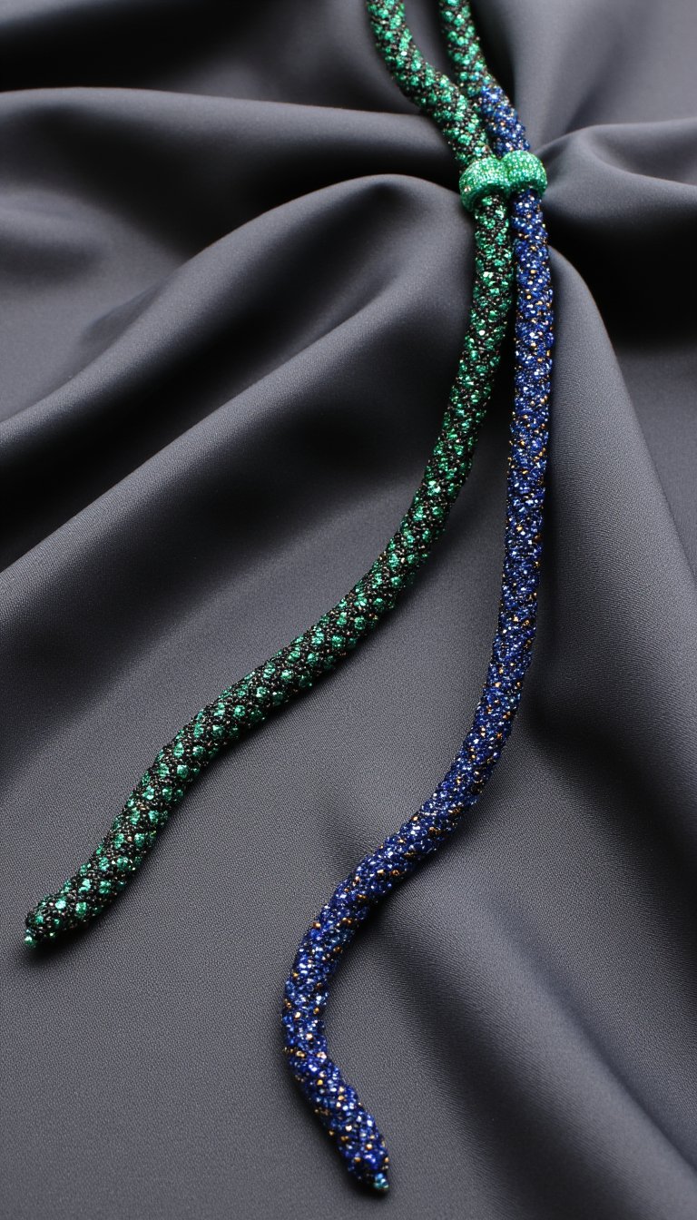 4. Beaded Lariat Necklace