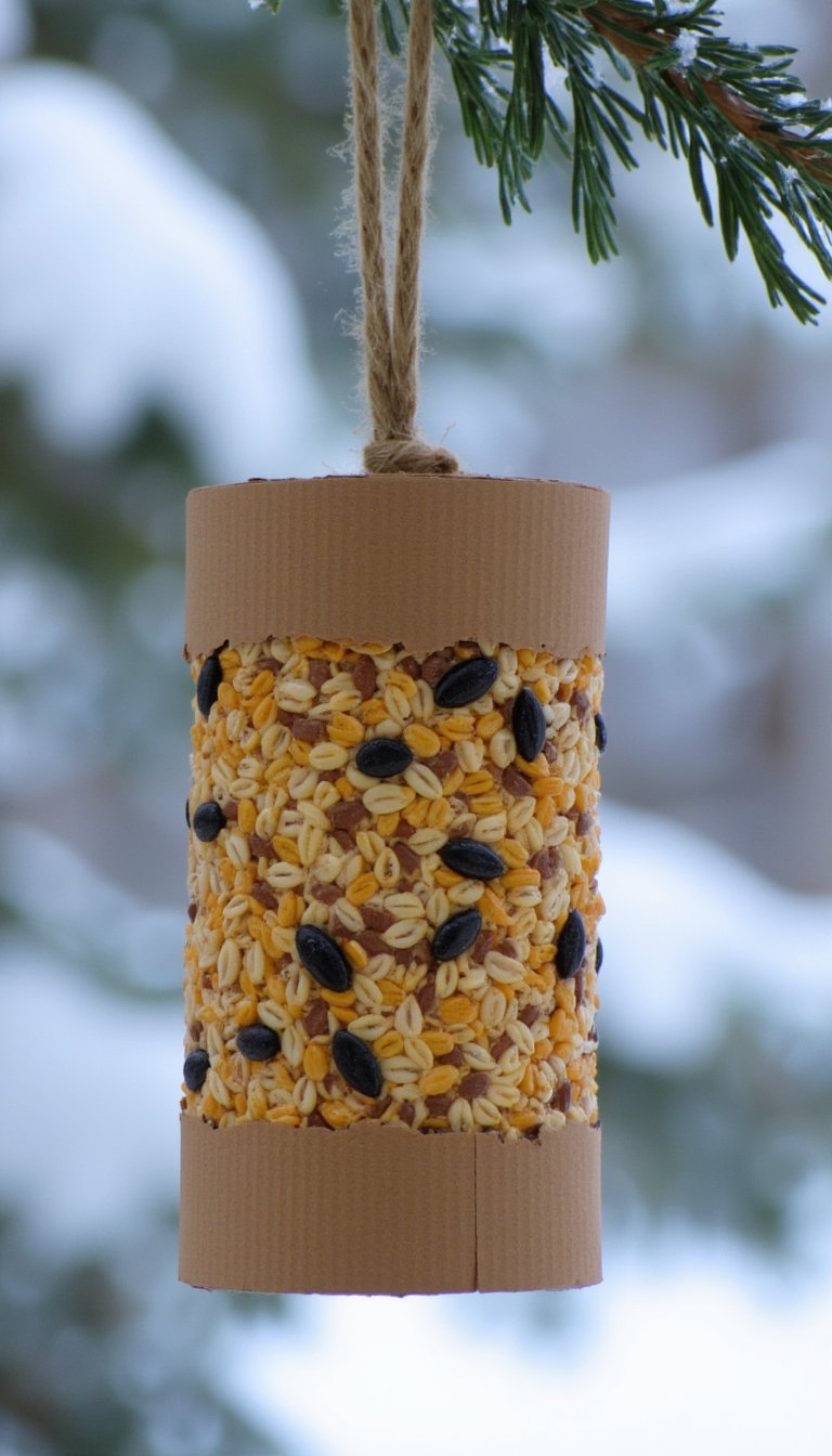 1. The Ultimate Upcycled Bird Feeder