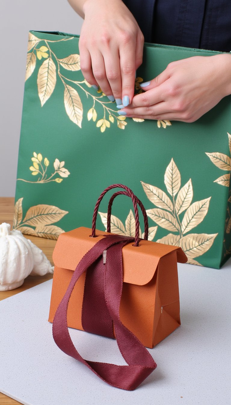 12. Decorative Gift Bags from Scratch