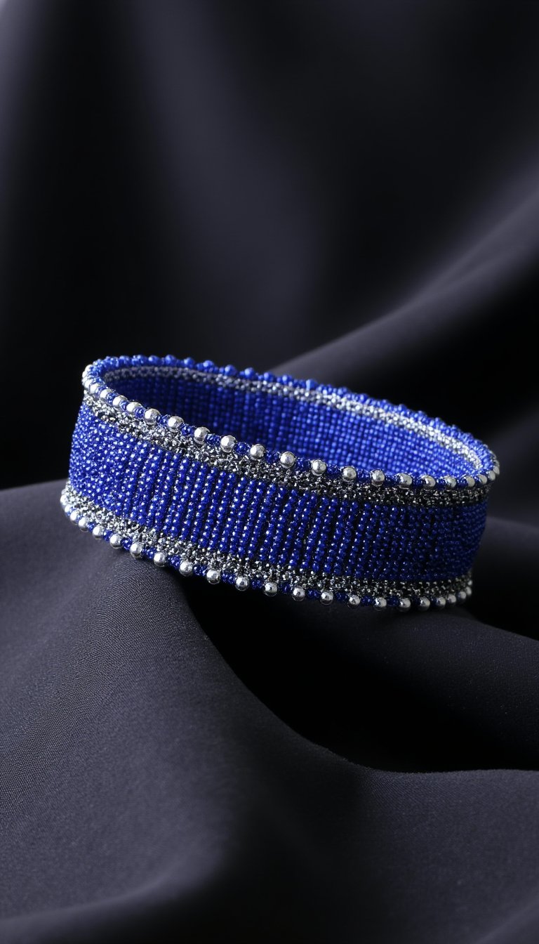 3. A Peyote Stitch Cuff Bracelet
