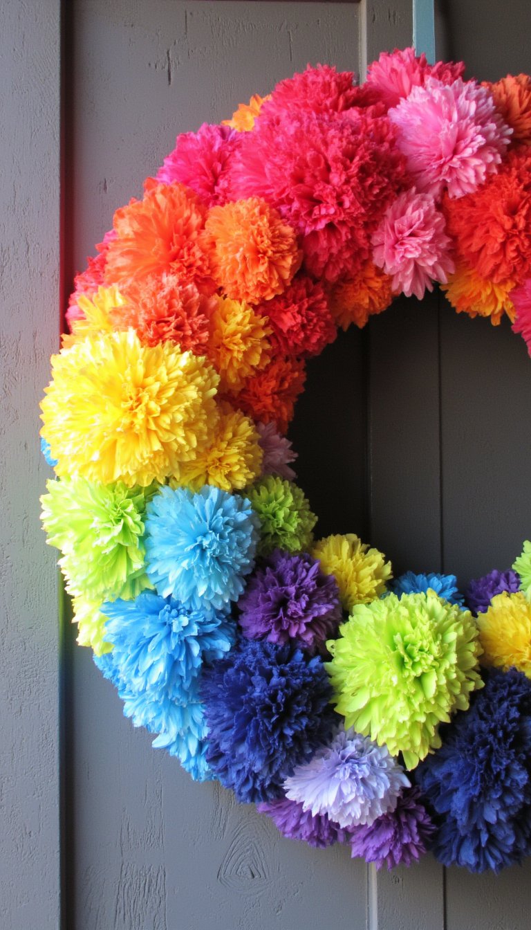 16. A Decorative Wreath for All Year