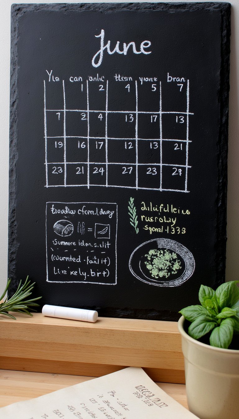 5. "Dinner of the Day" Dedicated Space