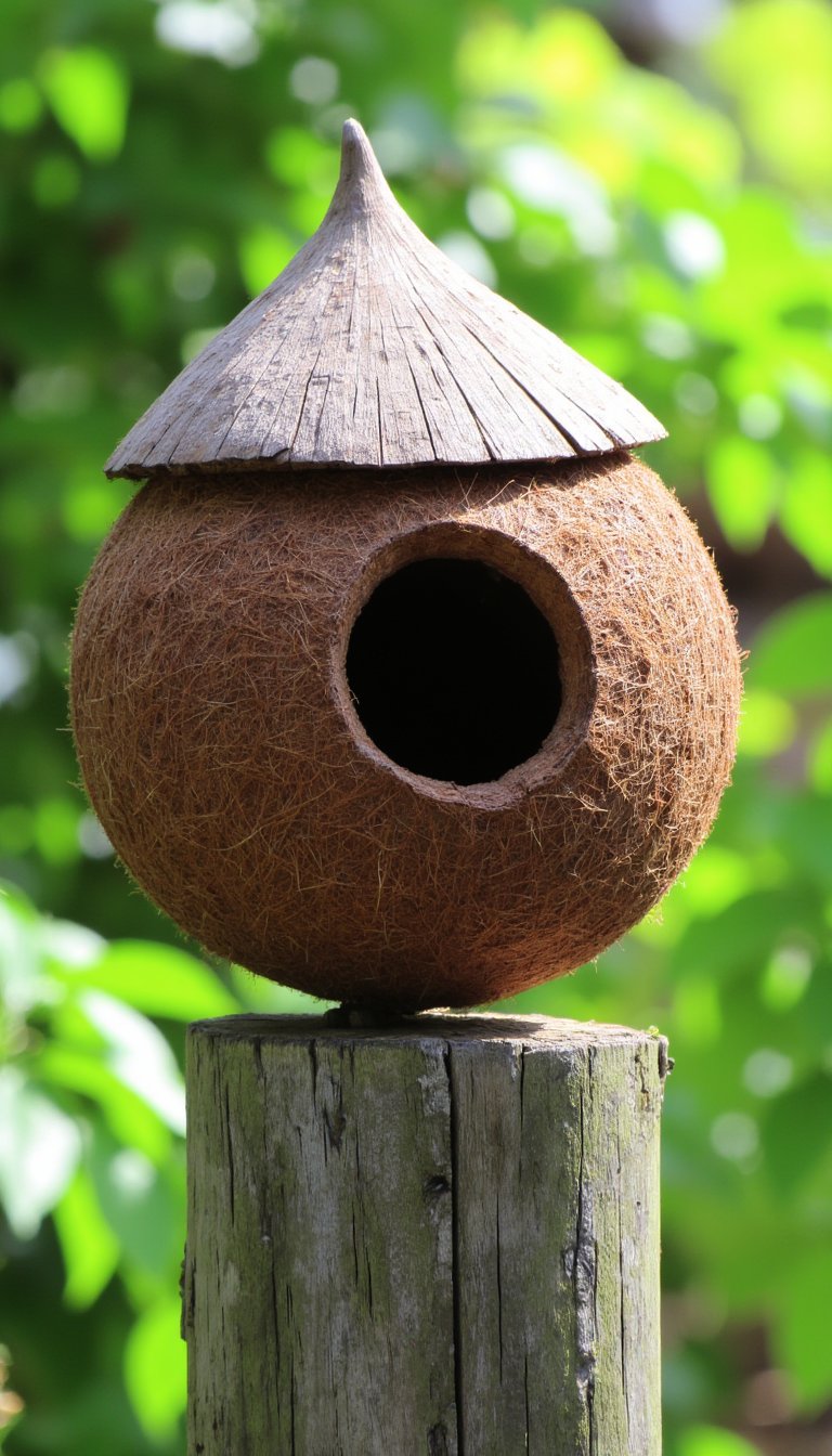 26. Quaint Garden Birdhouse