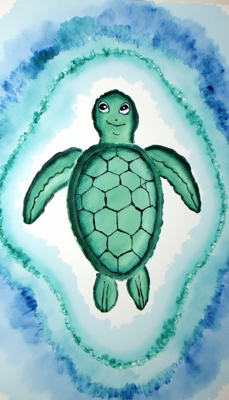7. Under the Sea Turtle