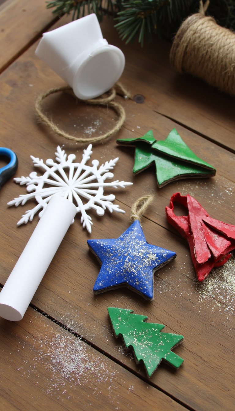 6. Whimsical Holiday Ornaments