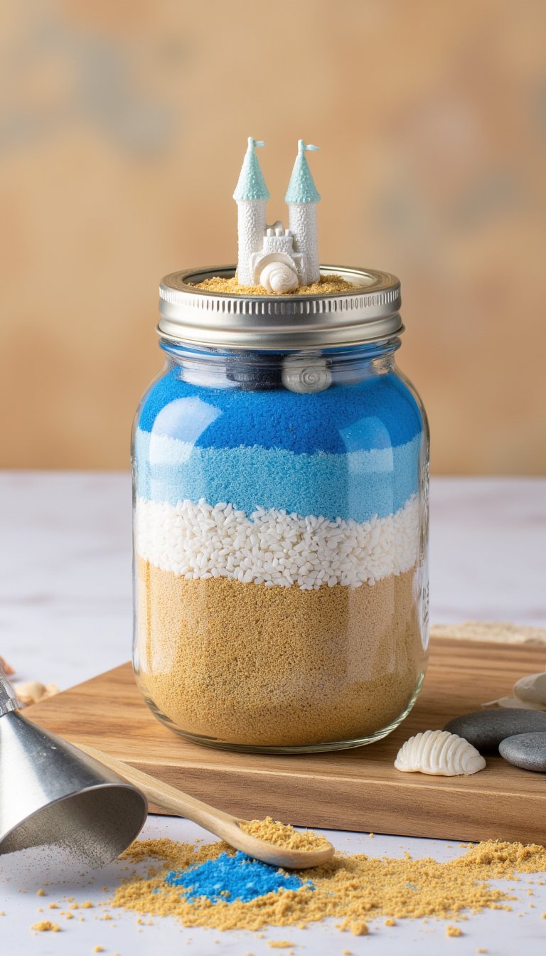 14. Sandcastle in a Jar