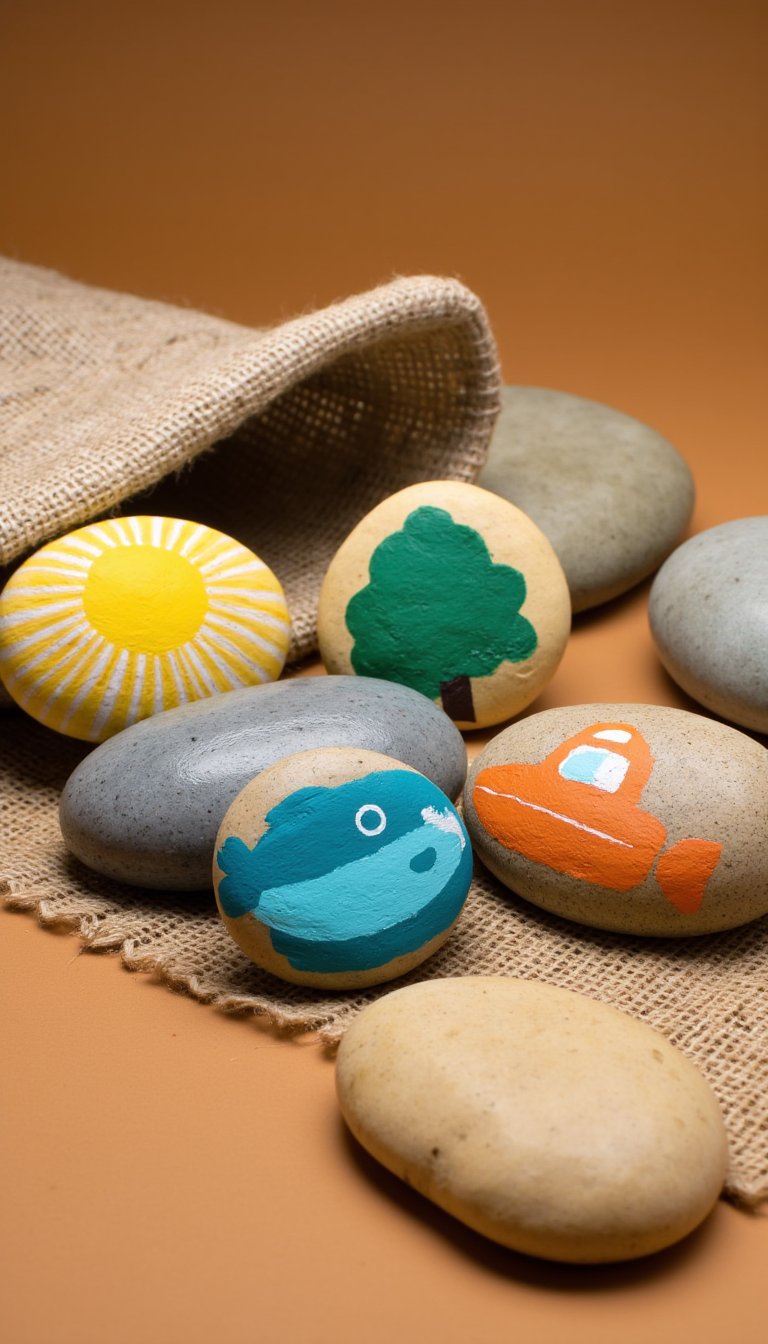 19. Design and Paint a Set of Story Stones
