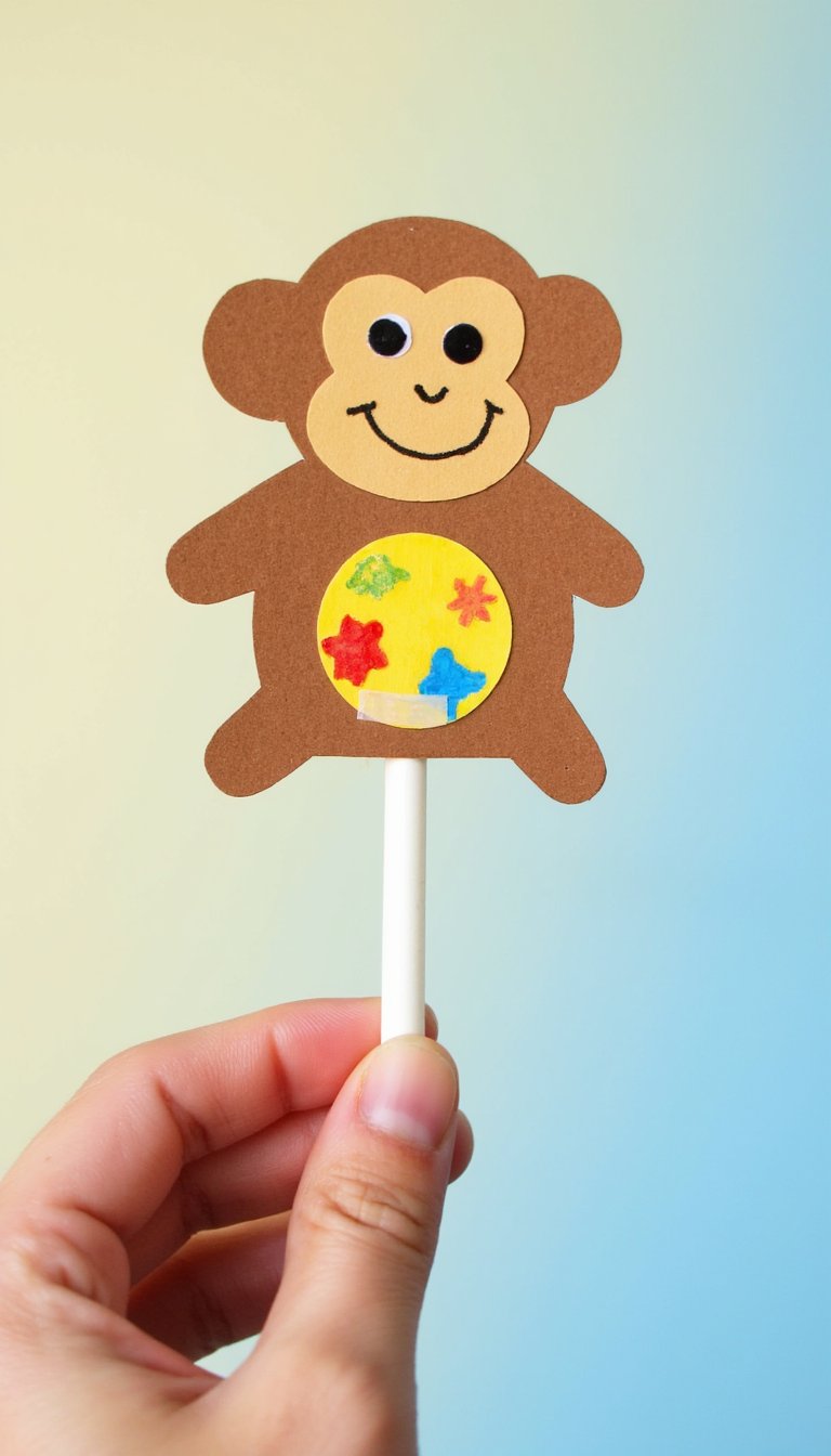 15. Monkey Balance Stick Toy